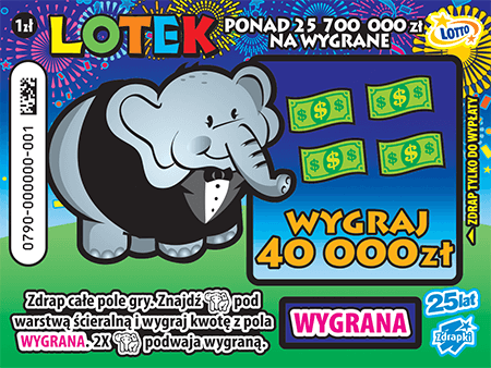 Los zdrapki LOTEK