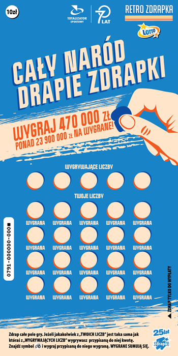 Los zdrapki CAŁY NARÓD DRAPIE ZDRAPKI